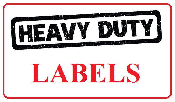 Heavy Duty Labels
