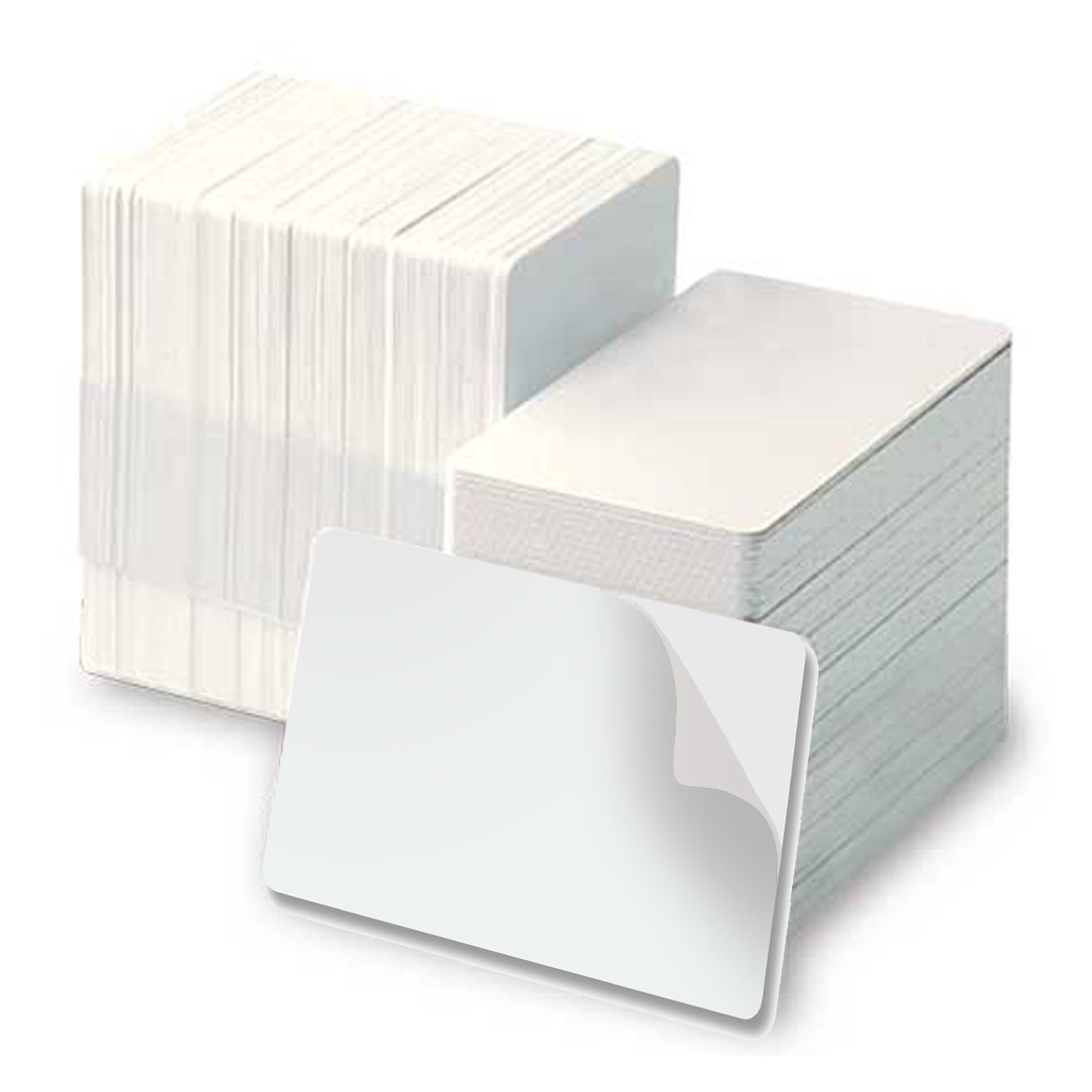 Adhesive Plastic Cards