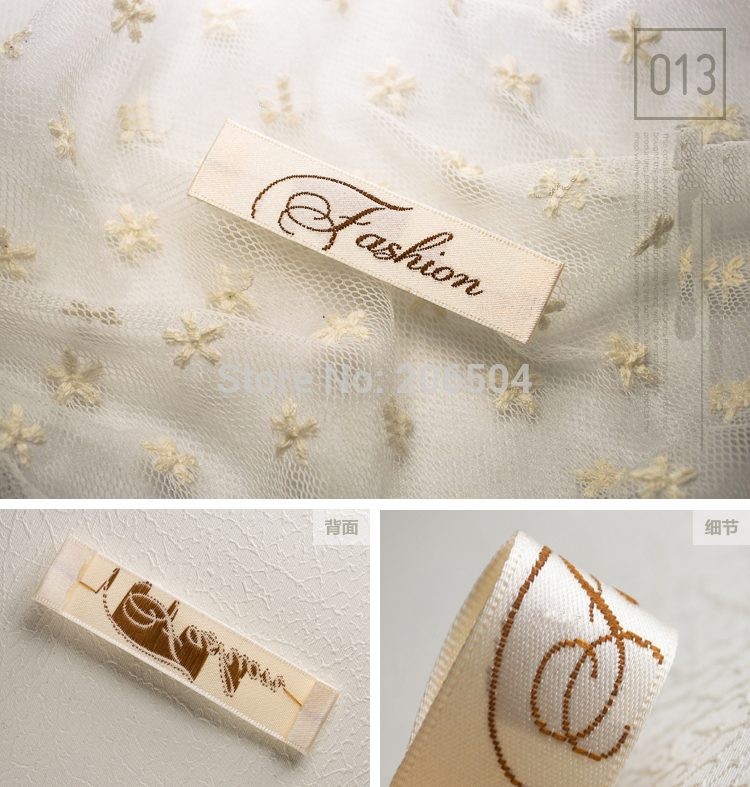 Metallic Garment Label